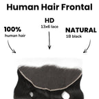 Body Wave 13x6 HD Lace Human Hair Frontal - Private Label
