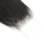 Brazilian Body Wave 2x6 Transparent Lace Human Hair Closure - Private Label