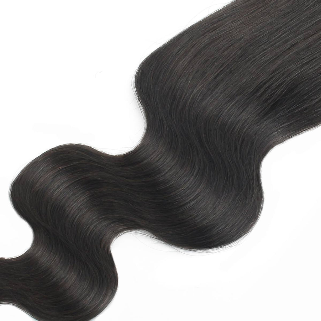Brazilian Body Wave 2x6 Transparent Lace Human Hair Closure - Private Label