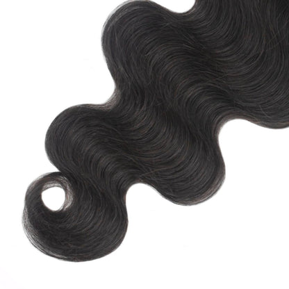 Body Wave 5x5 Transparent Closure End
