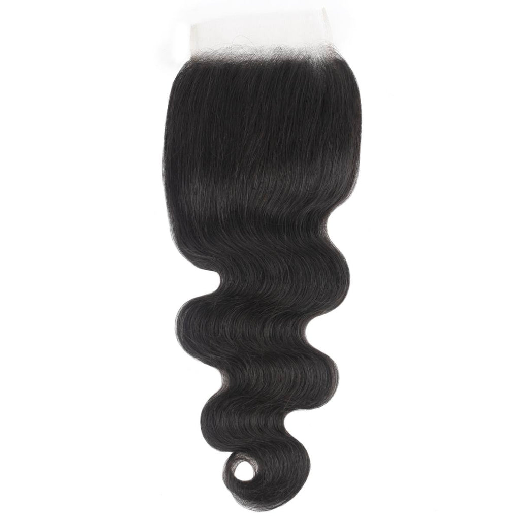 Body Wave 5x5 Transparent Lace Human Hair Closure - Private Label