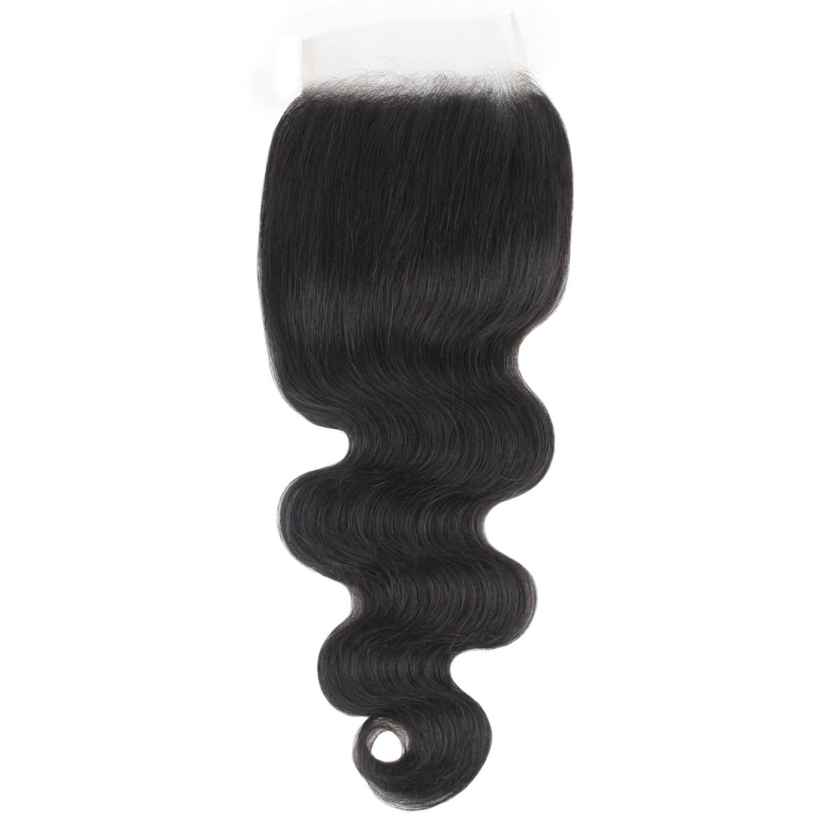 Body Wave 5x5 Transparent Lace Human Hair Closure - Private Label