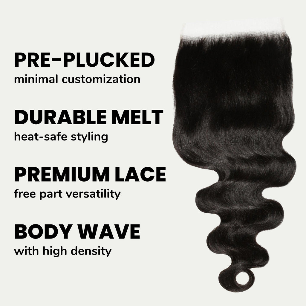 Body Wave 7x7 HD Lace Human Hair Closure - Private Label