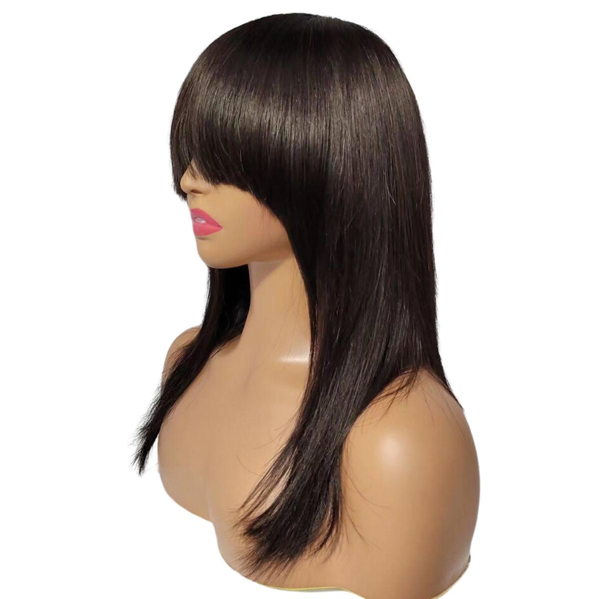 Straight Bang Bonnet Wig SALE - Private Label