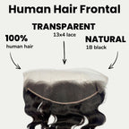 Brazilian Raw Body Wave 13x4 Transparent Frontal SALE - Private Label