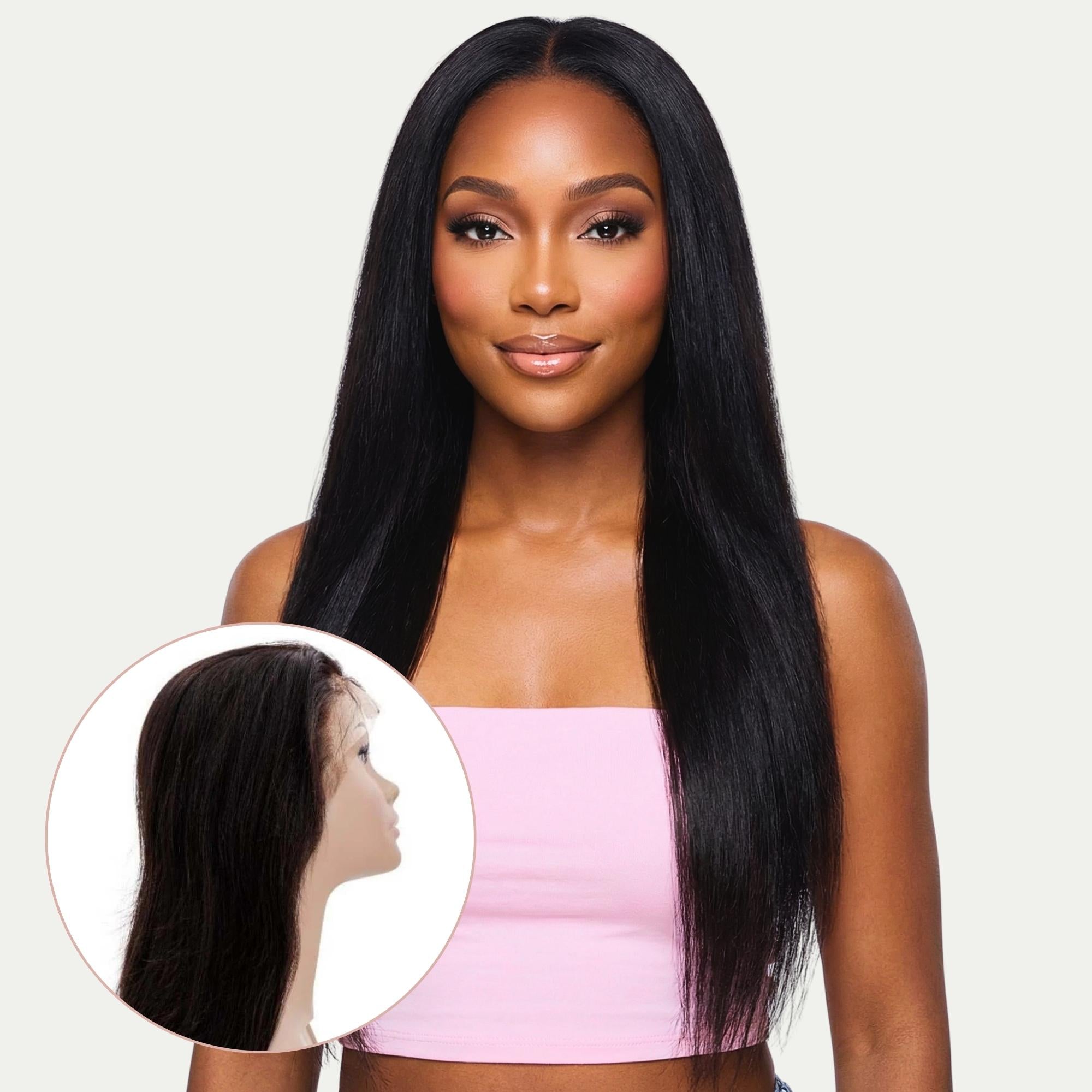 Brazilian Silky Straight Full Lace Wig - Private Label