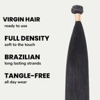 Brazilian Straight 100% Human Hair Bundles - Private Label