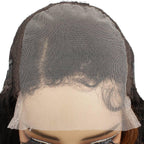 Brown Ombre Wavy 5x5 Transparent Closure Wig - Private Label