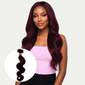 Burgundy Body Wave 100% Human Hair Bundles - Private Label