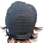 Burgundy Ombre Short 100% Human Hair Pixie Wig - Private Label
