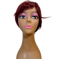 Burgundy Ombre Short 100% Human Hair Pixie Wig - Private Label