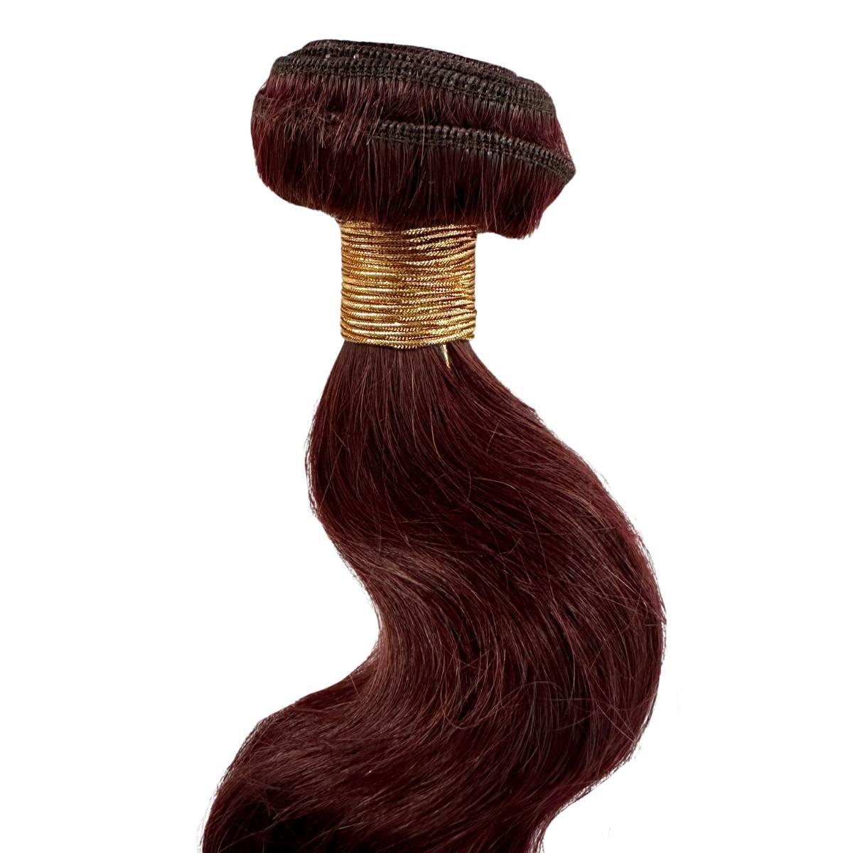Burgundy Body Wave Bundle Deals - Private Label
