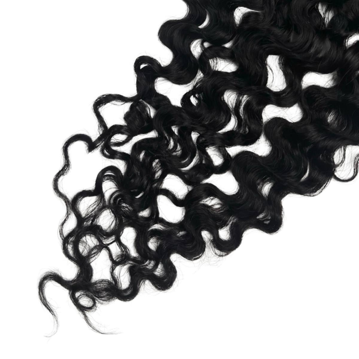 Burmese Curly 4x4 Swiss Lace Human Hair Closure - Private Label