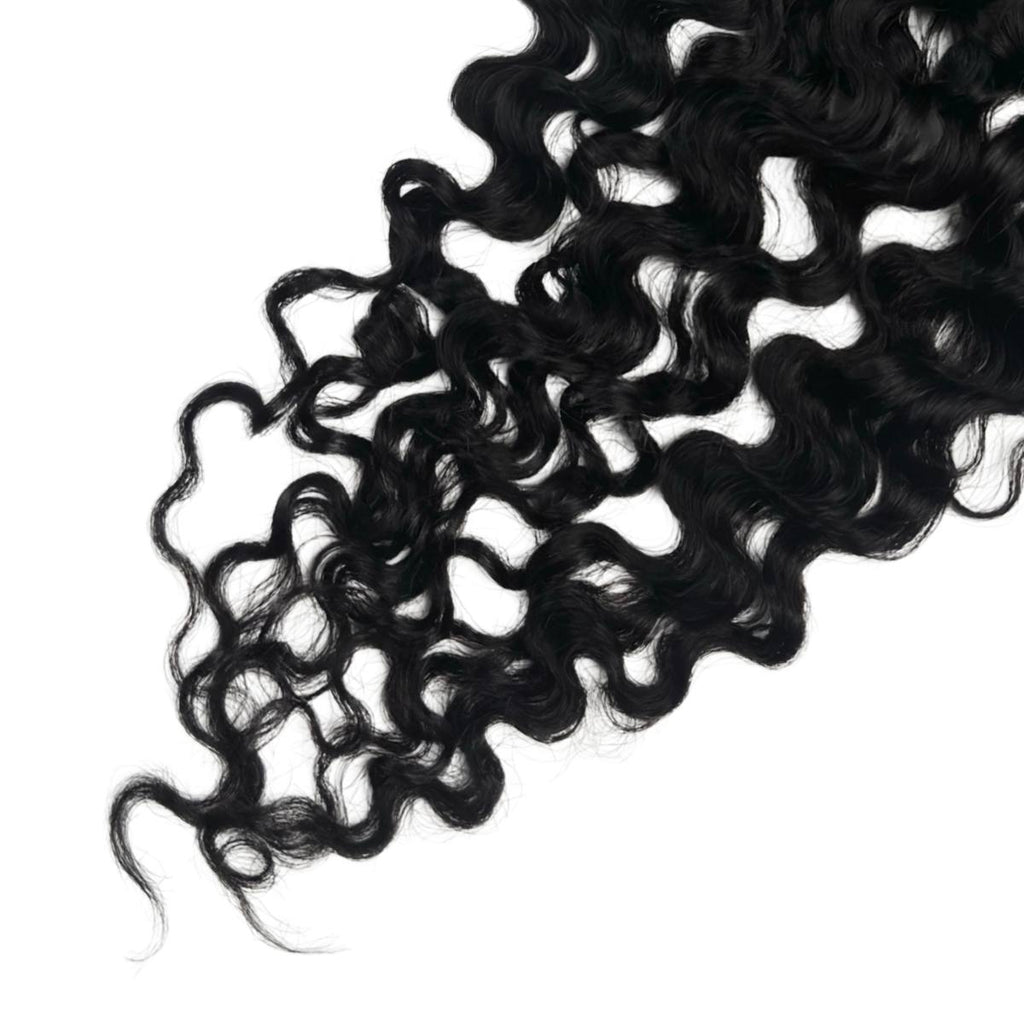 Burmese Curly 4x4 Swiss Lace Human Hair Closure - Private Label