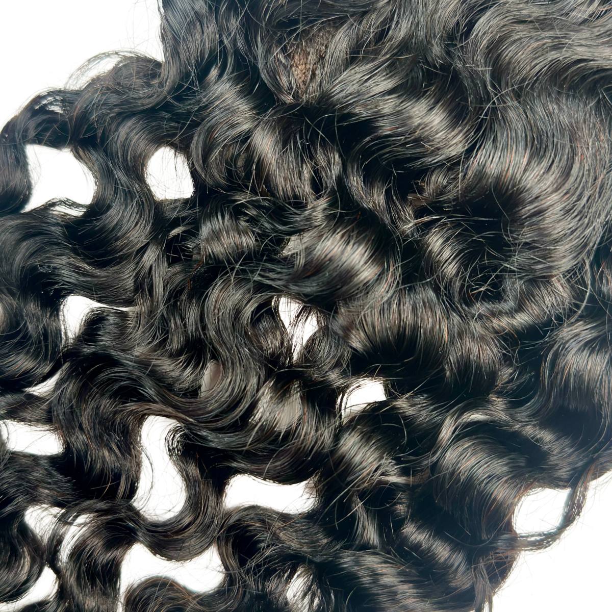 Burmese Curly 4x4 Swiss Lace Human Hair Closure - Private Label