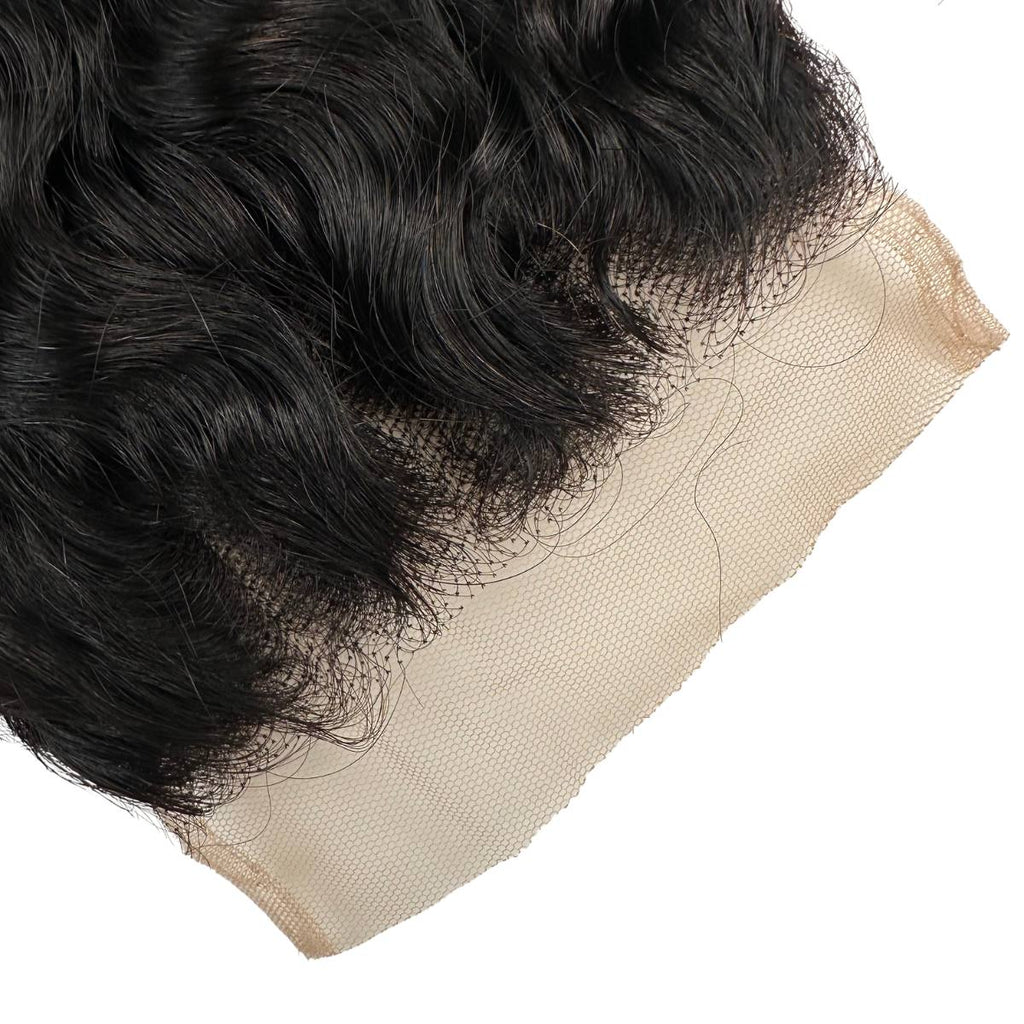 Burmese Curly 4x4 Swiss Lace Human Hair Closure - Private Label