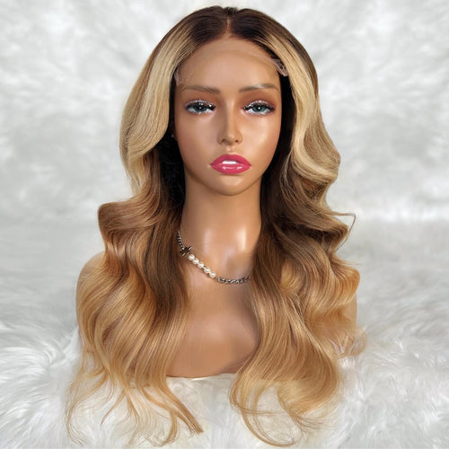 Charlotte Glueless 5x5 HD Lace Professionally Colored 100% Human Hair Closure Wig - Private Label