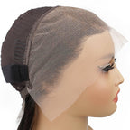 Chestnut Ombre Straight 13x4 Transparent Lace Front Wig - Private Label
