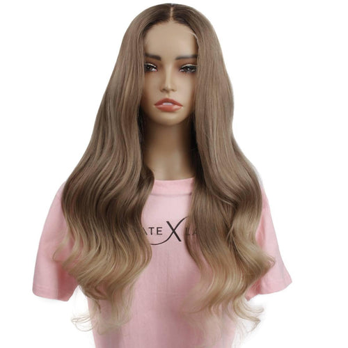 Cora Glueless 5x5 HD Lace Professionally Colored 100% Human Hair Closure Wig - Private Label