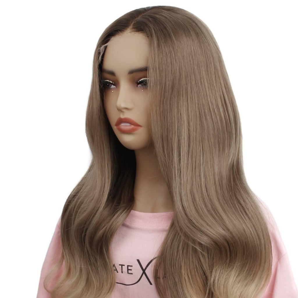 Cora Glueless 5x5 HD Lace Professionally Colored 100% Human Hair Closure Wig - Private Label