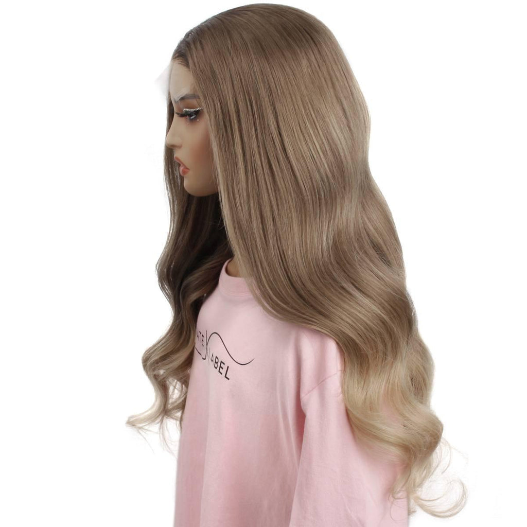 Cora Glueless 5x5 HD Lace Professionally Colored 100% Human Hair Closure Wig - Private Label