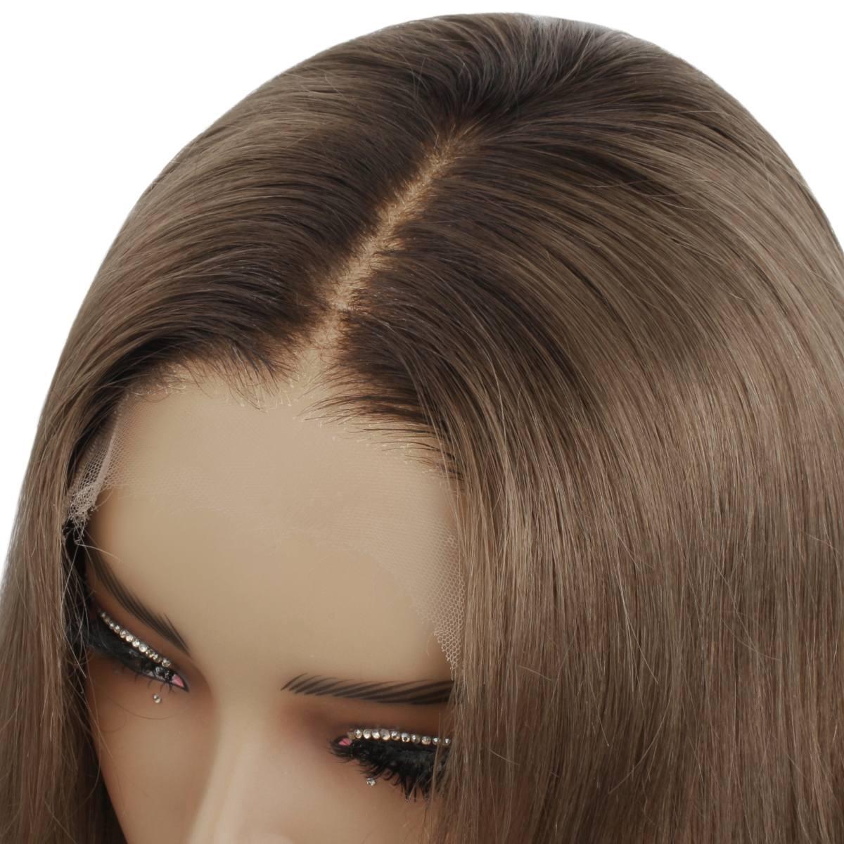 Cora Glueless 5x5 HD Lace Professionally Colored 100% Human Hair Closure Wig - Private Label