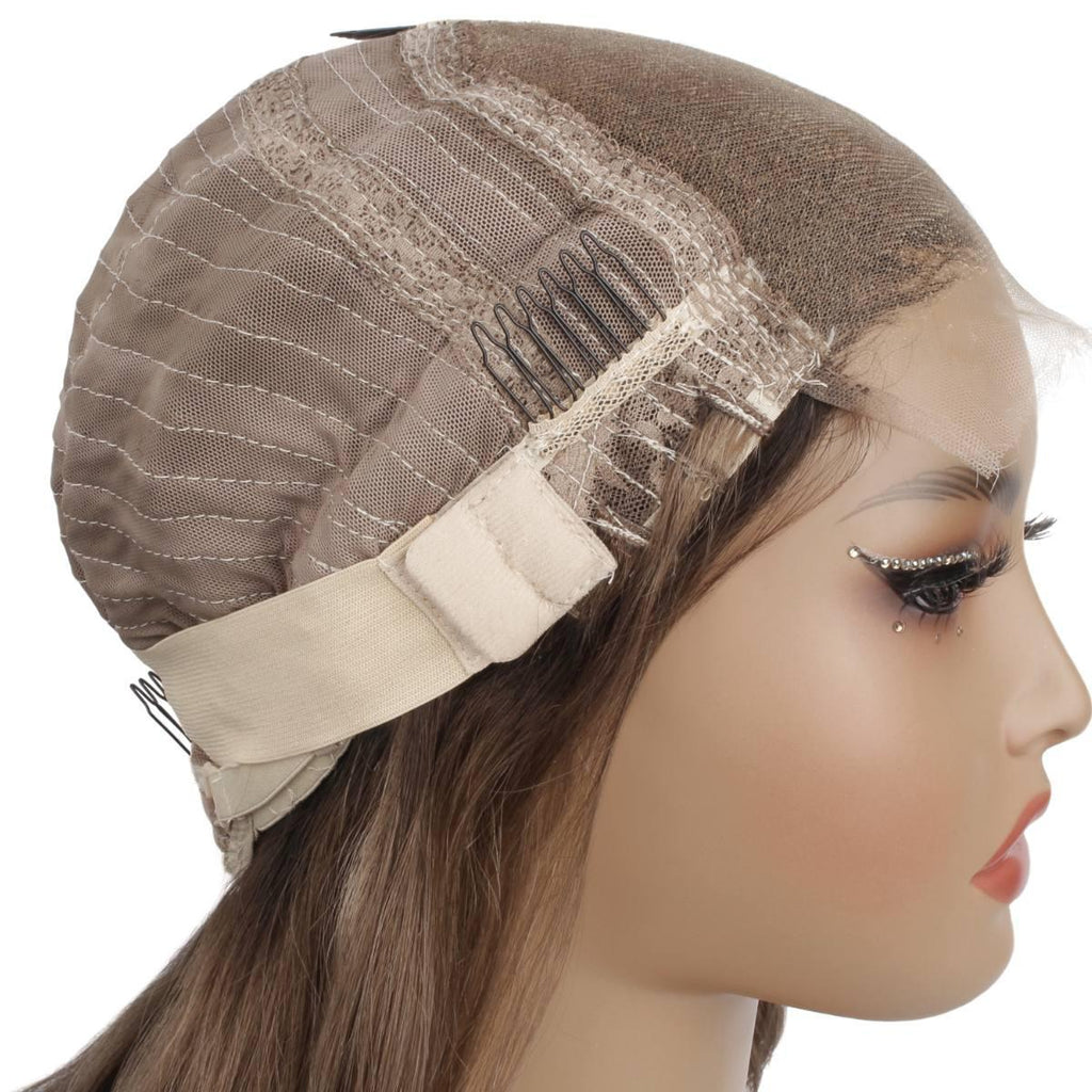 Cora Glueless 5x5 HD Lace Professionally Colored 100% Human Hair Closure Wig - Private Label