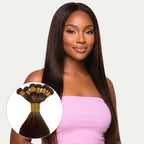 Dark Brown Straight Handtied Wefts - Private Label