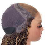 Dark Highlight Kinky Curly 5x5 HD Closure Wig - Private Label