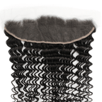 Deep Wave 13x4 HD Lace Human Hair Frontal - Private Label