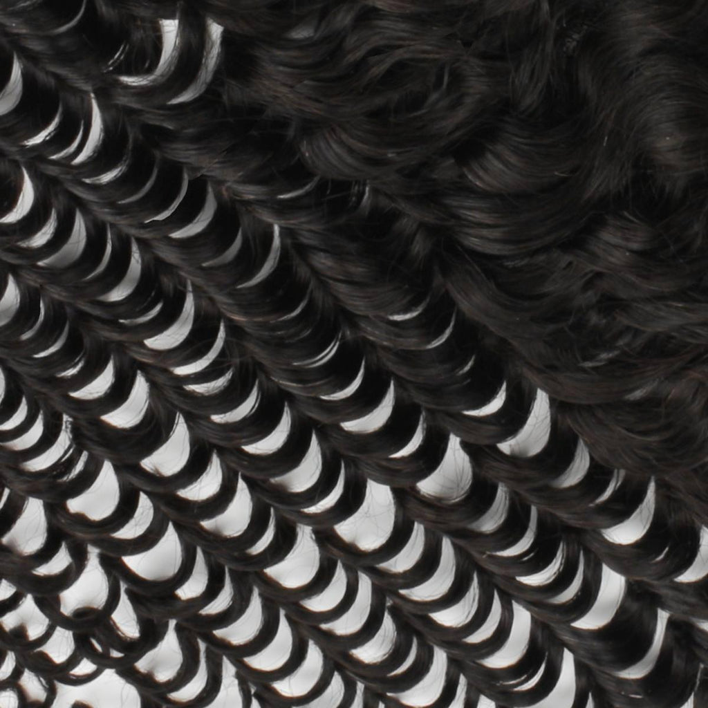Deep Wave 13x4 HD Lace Human Hair Frontal - Private Label