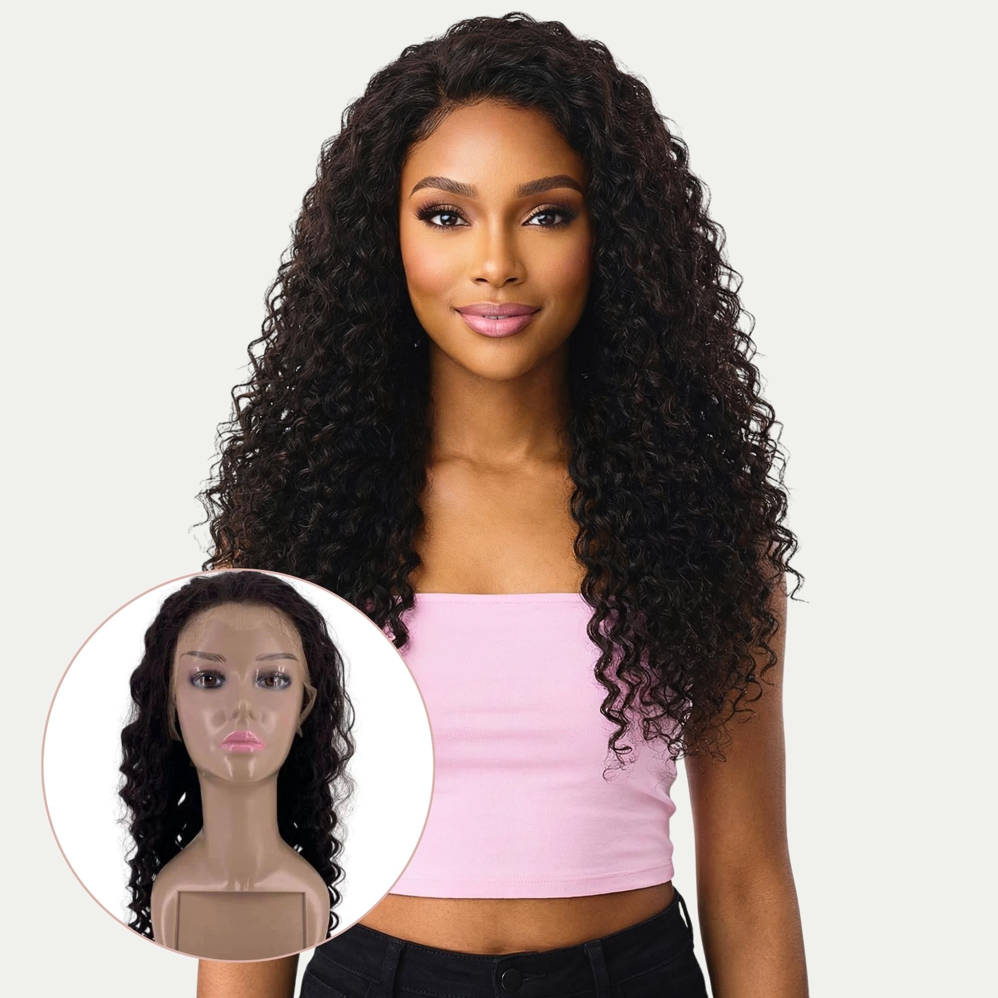 Deep Wave 13x4 HD Lace Front 130% Wig SALE - Private Label