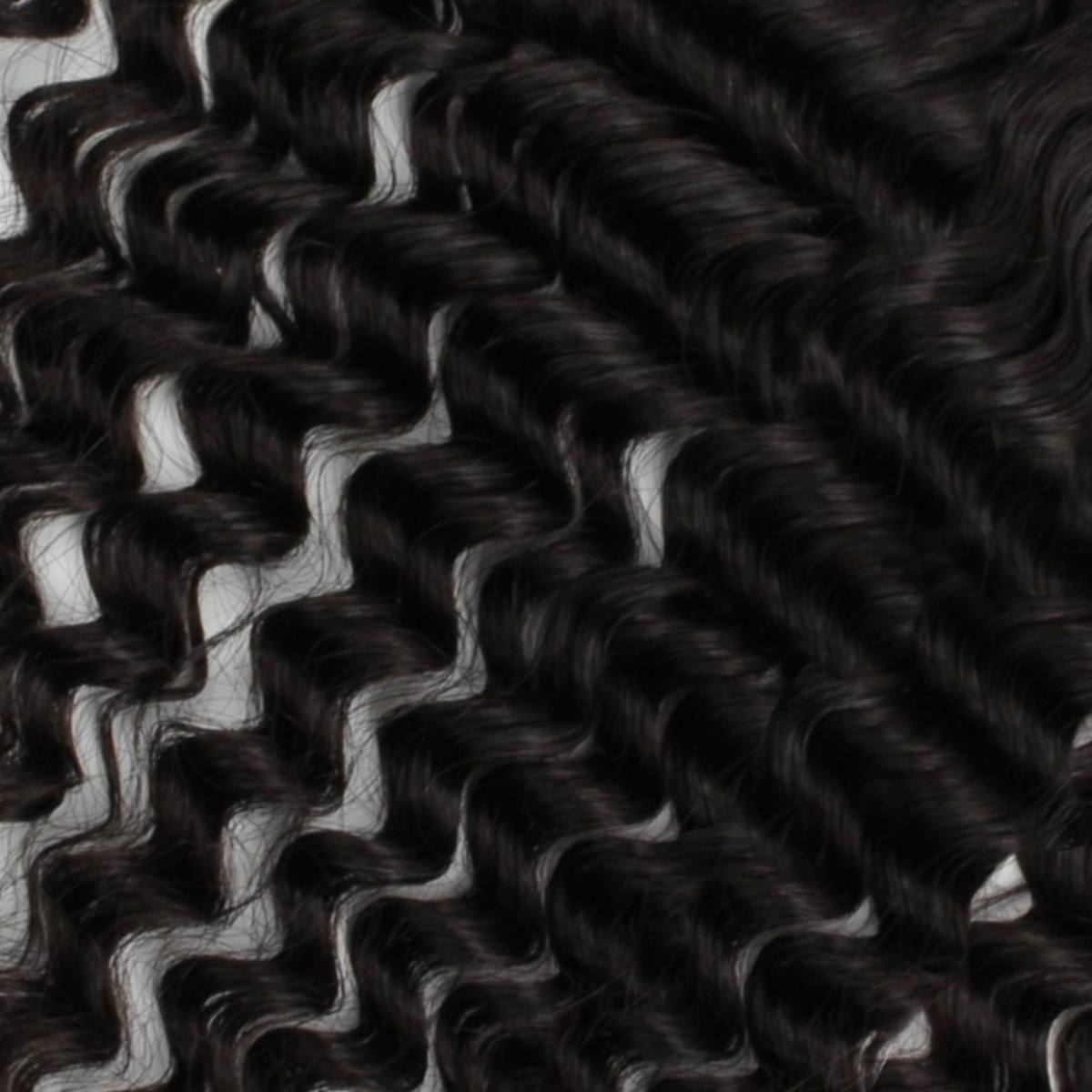 Deep Wave 13x4 Transparent Lace Human Hair Frontal - Private Label