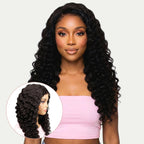 Deep Wave 2x6 HD Lace Closure 100% Human Hair Glueless Wig - Private Label