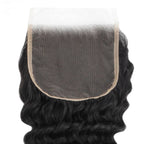 Deep Wave 5x5 Transparent Lace Human Hair Closure - Private Label