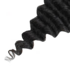 Deep Wave 5x5 Transparent Lace Human Hair Closure - Private Label