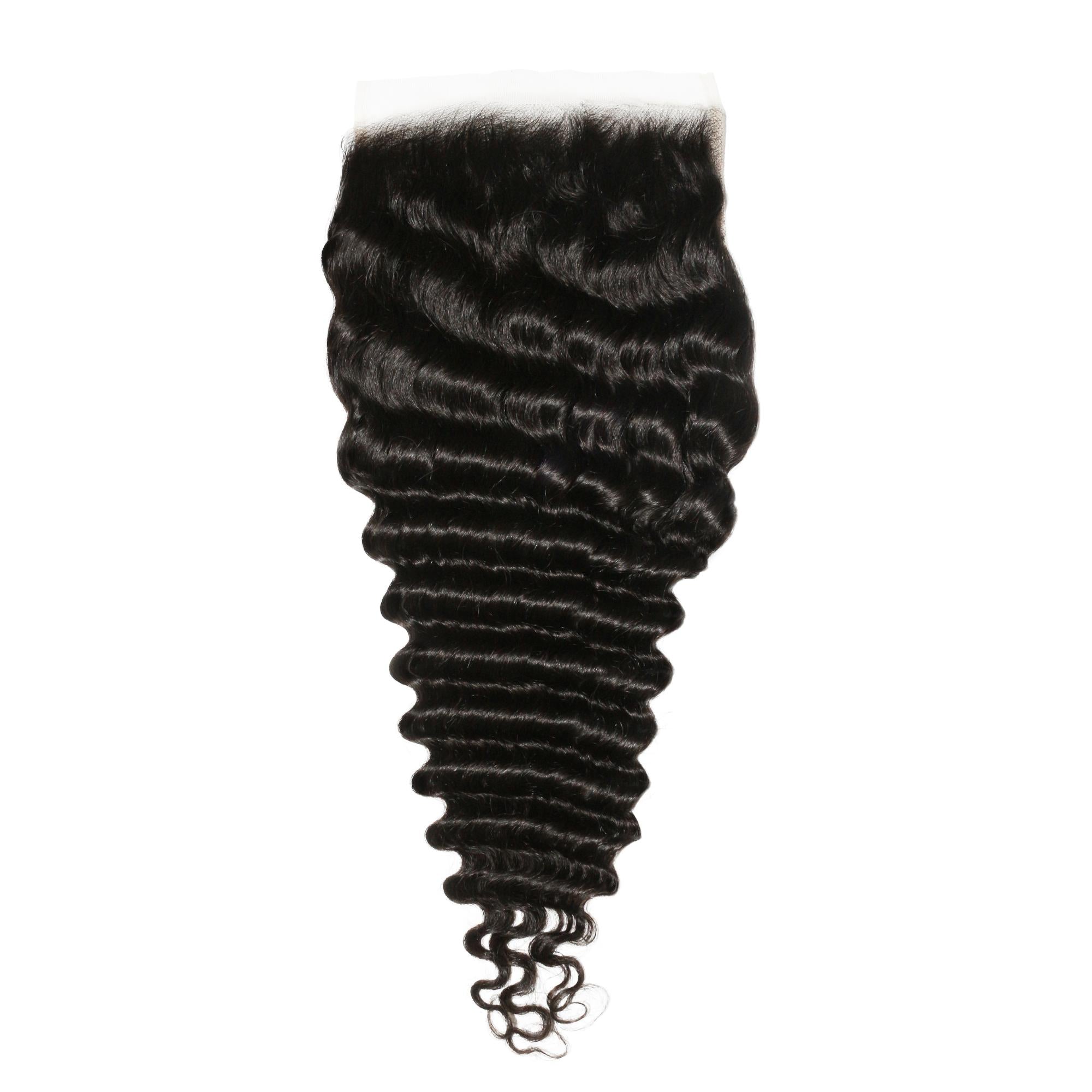 Deep Wave 7x7 HD Lace Human Hair Closure - Private Label