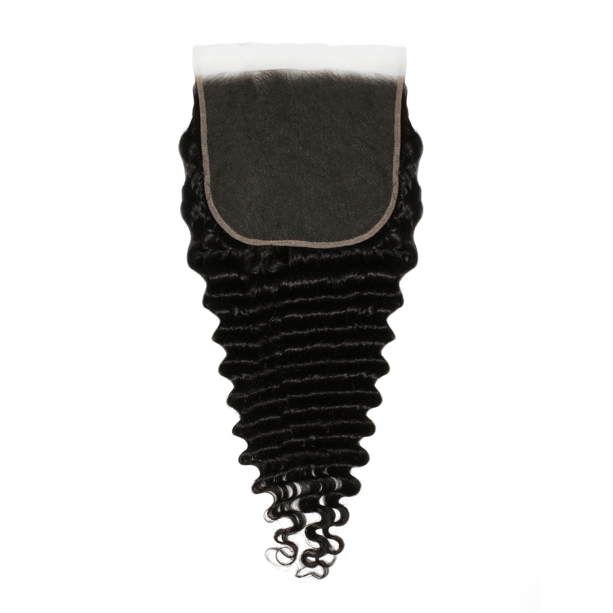 Deep Wave 7x7 HD Lace Human Hair Closure - Private Label