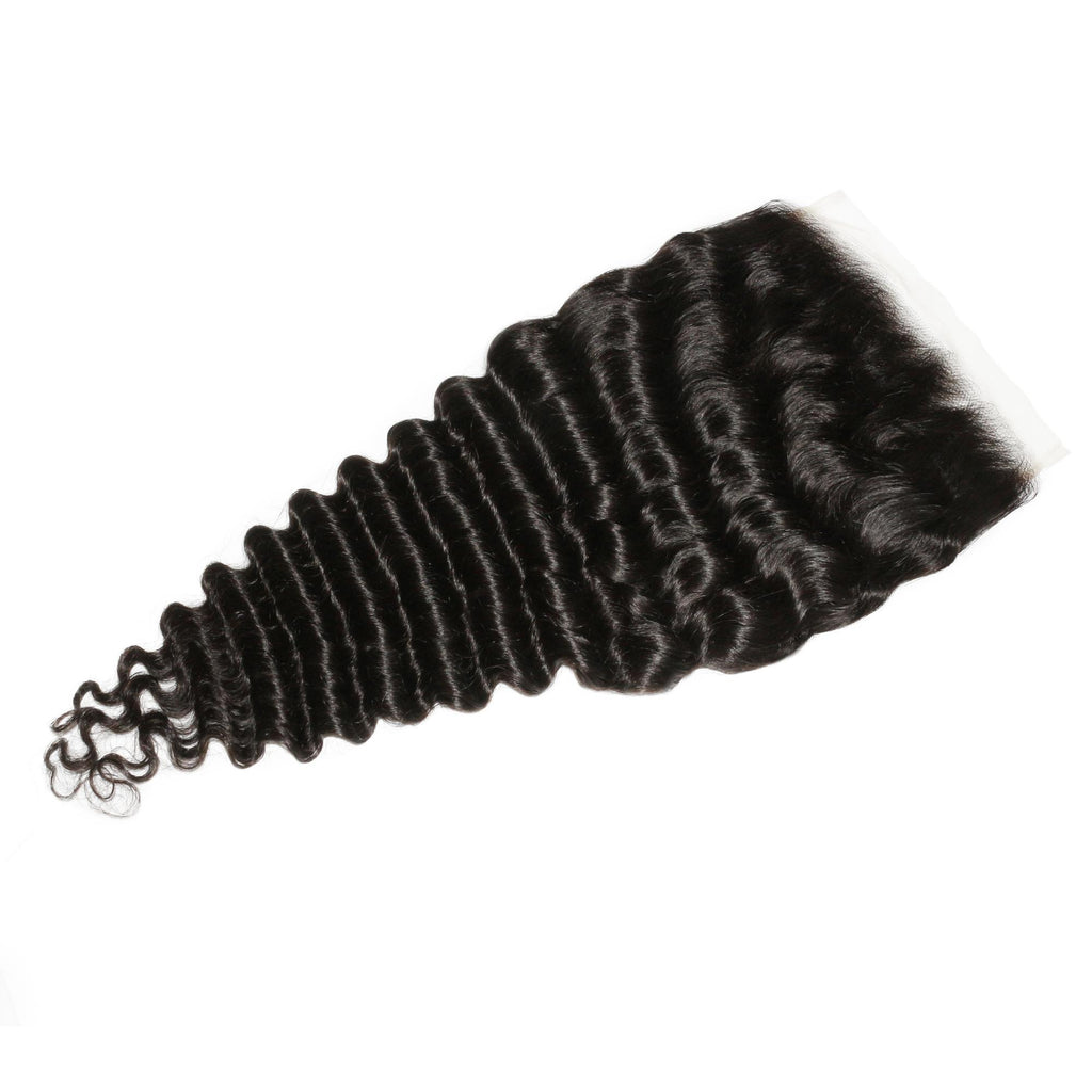 Deep Wave 7x7 HD Lace Human Hair Closure - Private Label