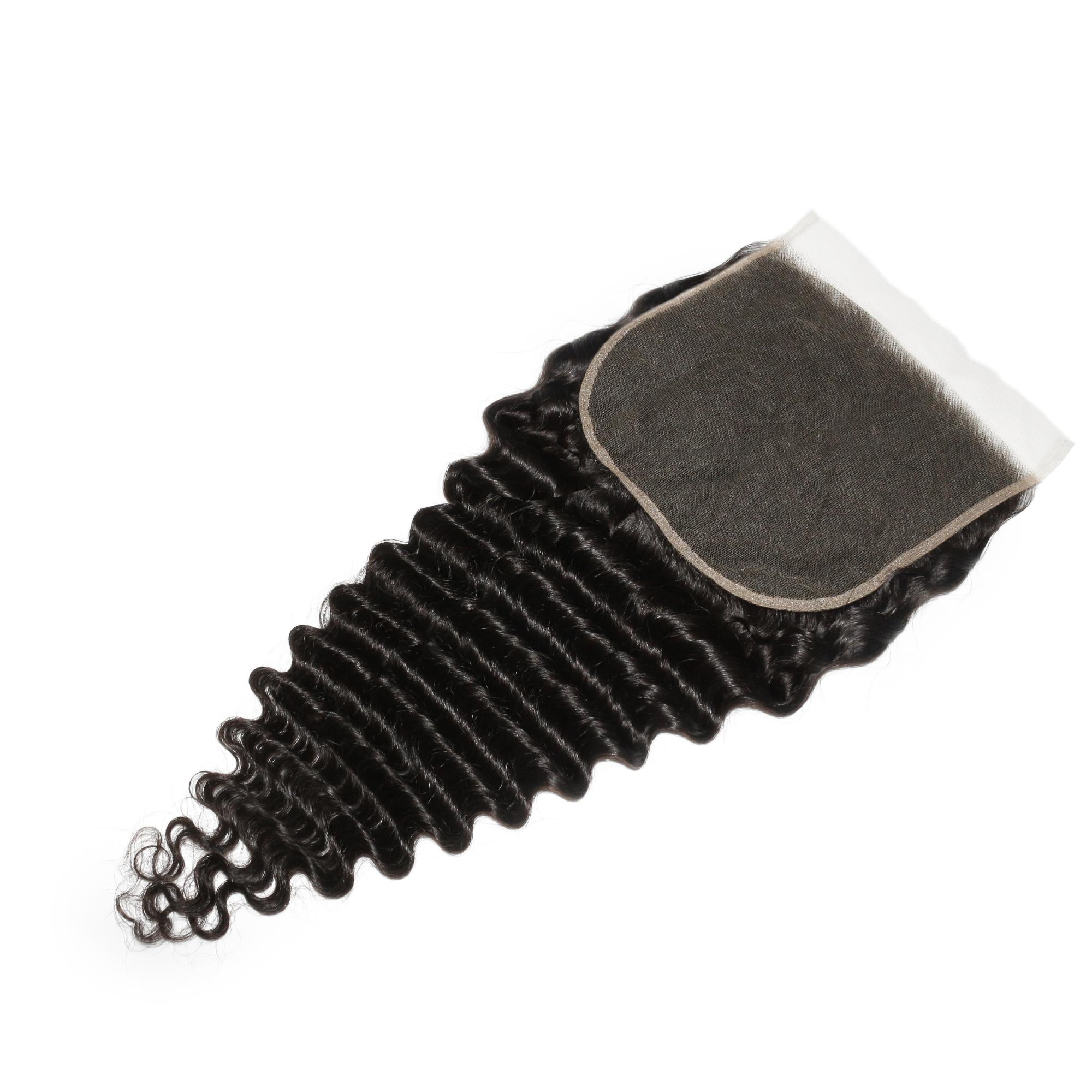 Deep Wave 7x7 HD Lace Human Hair Closure - Private Label