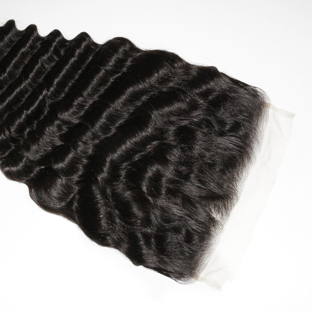 Deep Wave 7x7 HD Lace Human Hair Closure - Private Label