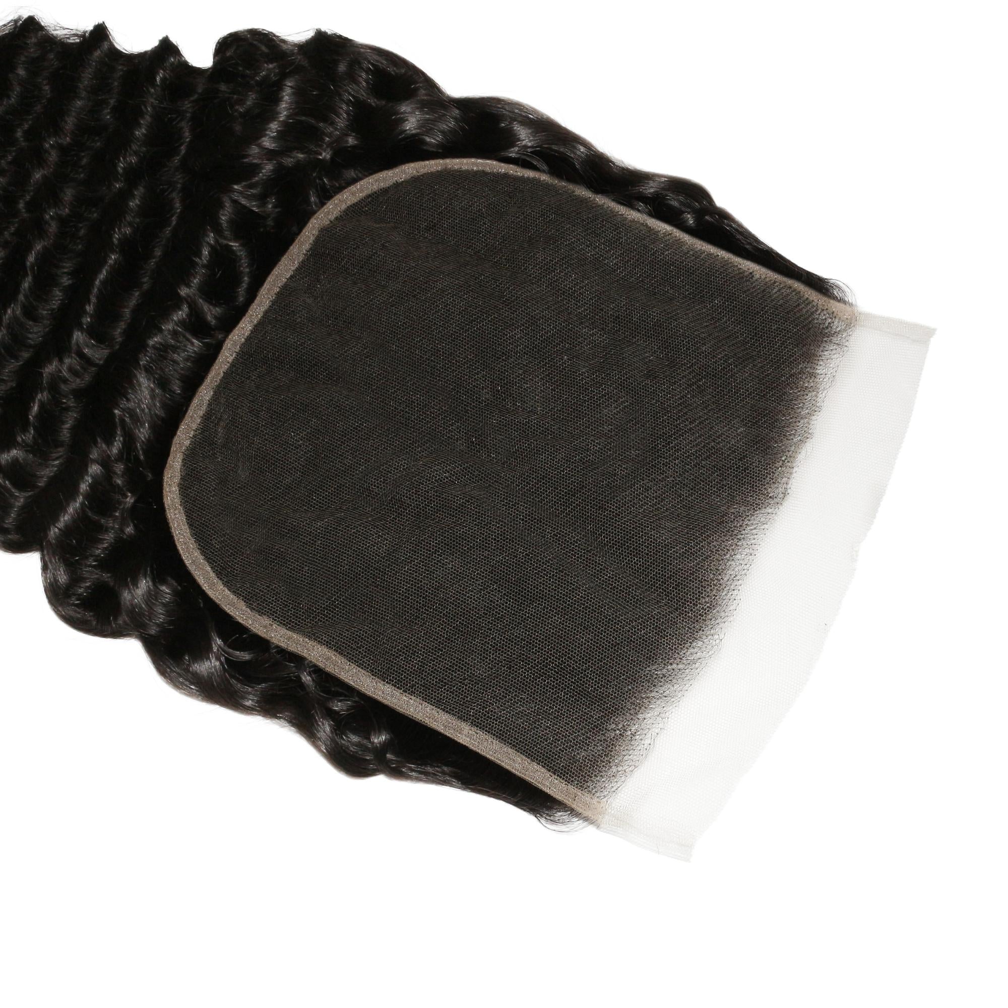 Deep Wave 7x7 HD Lace Human Hair Closure – Private Label