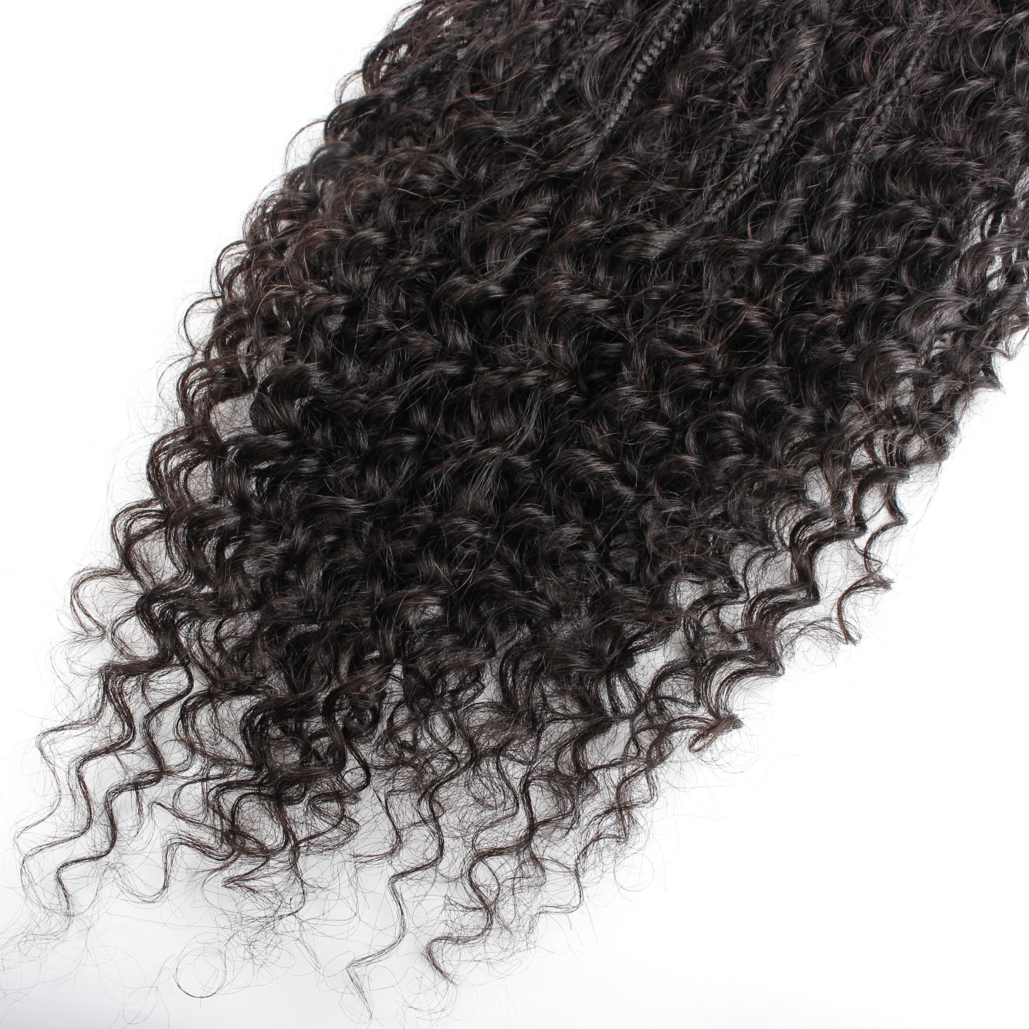 Deep Wave Boho Box Braids with Human Hair Crochet Curls - Private Label