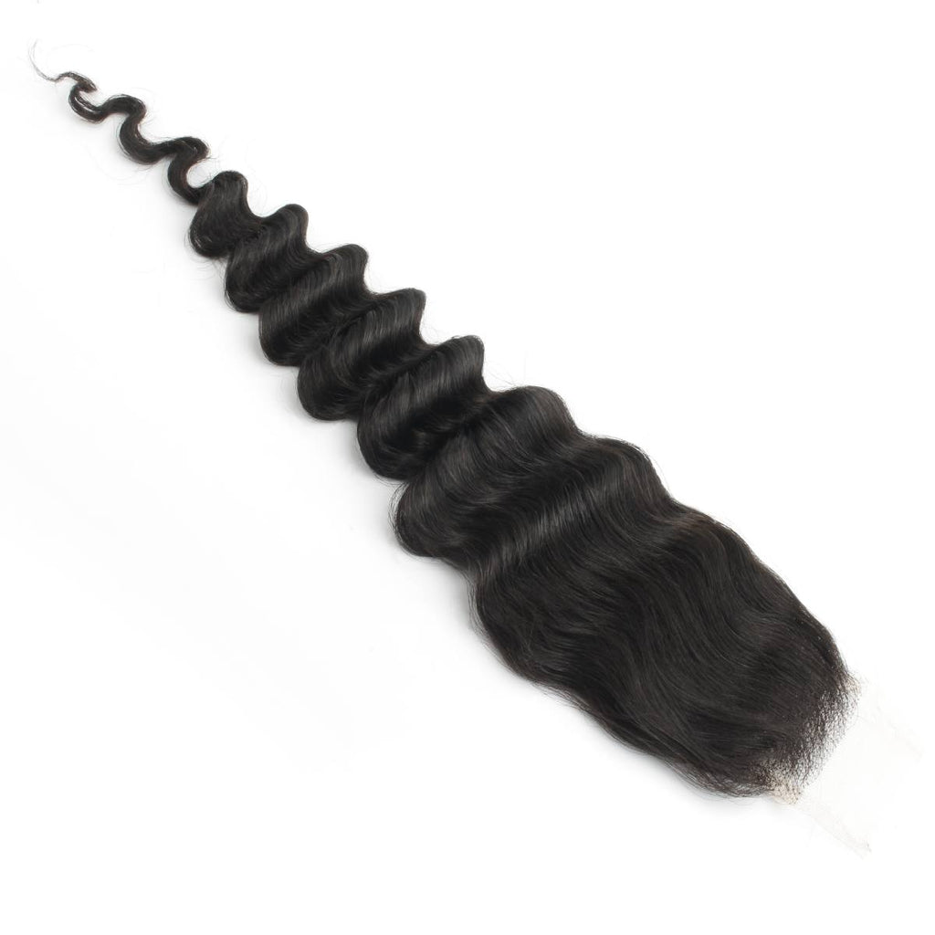Deep Wave 2x6 HD Lace Human Hair Closure - Private Label