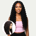 Demi Wylie 2x6 HD Lace Closure Deep Wave 100% Human Hair Pop On Wig - Private Label