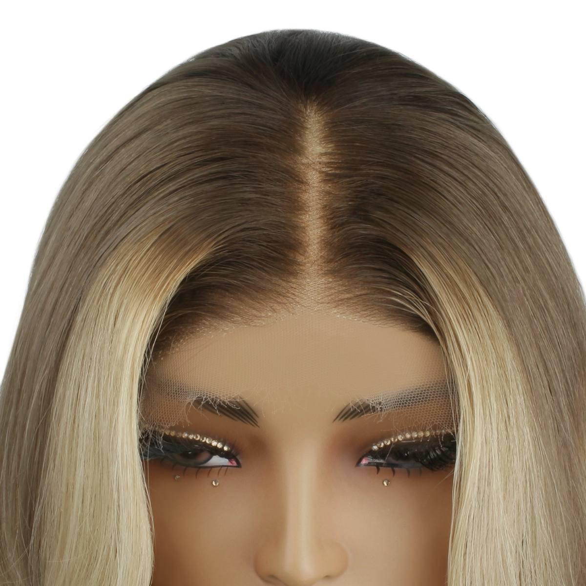 Gabriella Glueless 5x5 HD Lace Professionally Colored 100% Human Hair Closure Wig - Private Label