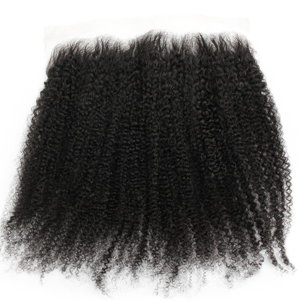 Afro Kinky 13x6 HD Lace Human Hair Frontal - Private Label