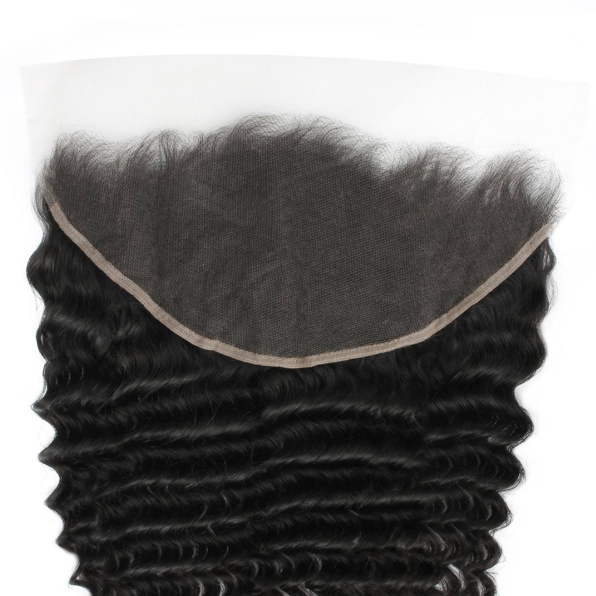 Deep Wave 13x6 HD Lace Human Hair Frontal - Private Label