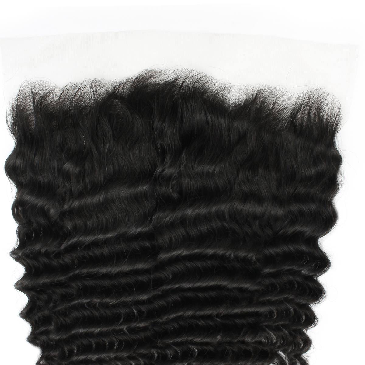 Deep Wave 13x6 HD Lace Human Hair Frontal - Private Label