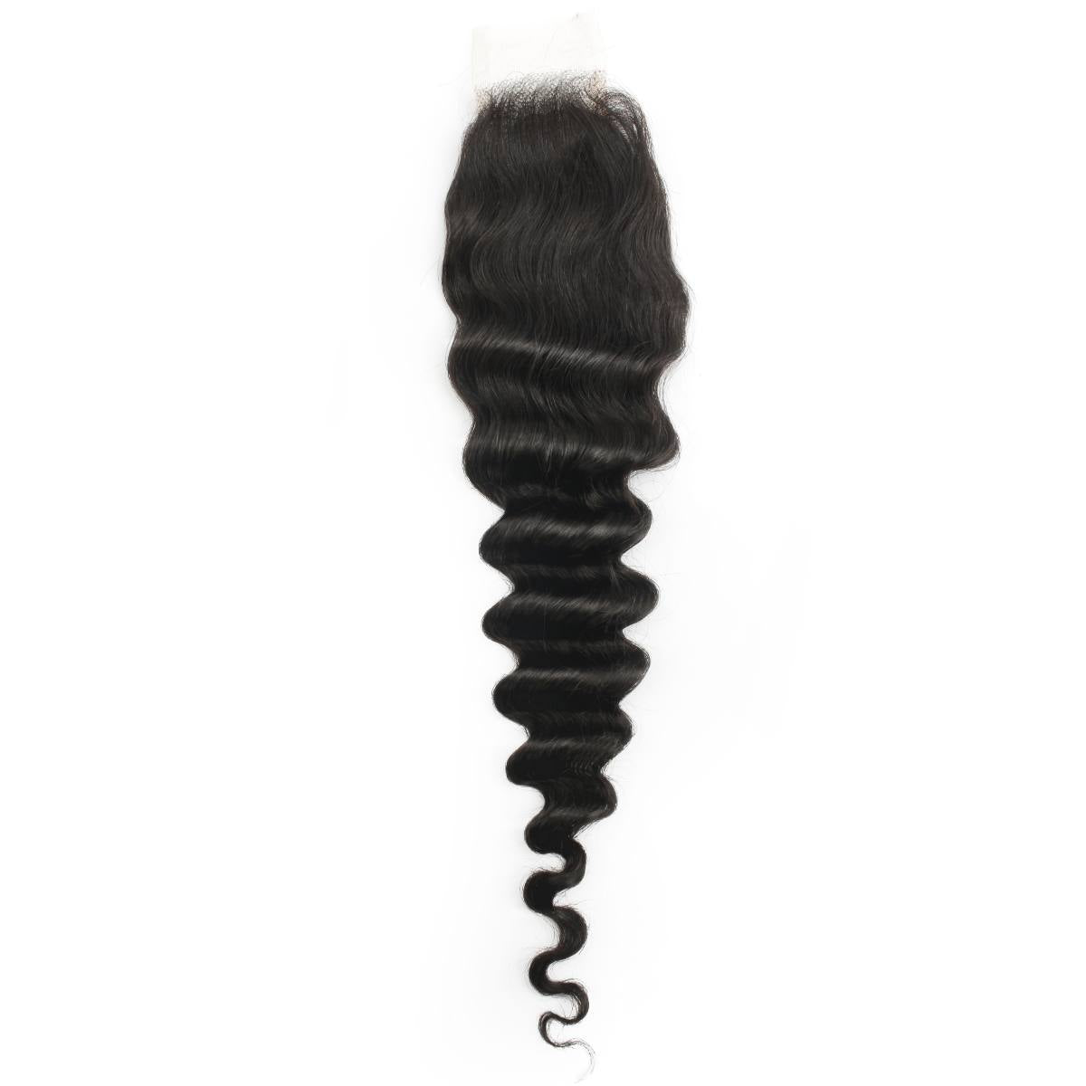 Deep Wave 2x6 HD Lace Human Hair Closure - Private Label